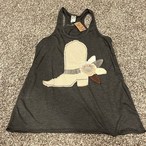 New with tags! Boot tank top - Picture 1 of 4